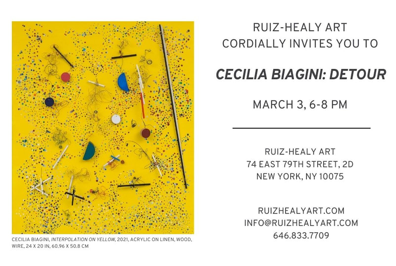 Solo Exhibition, Ruiz Healy Art, NYC, 2022